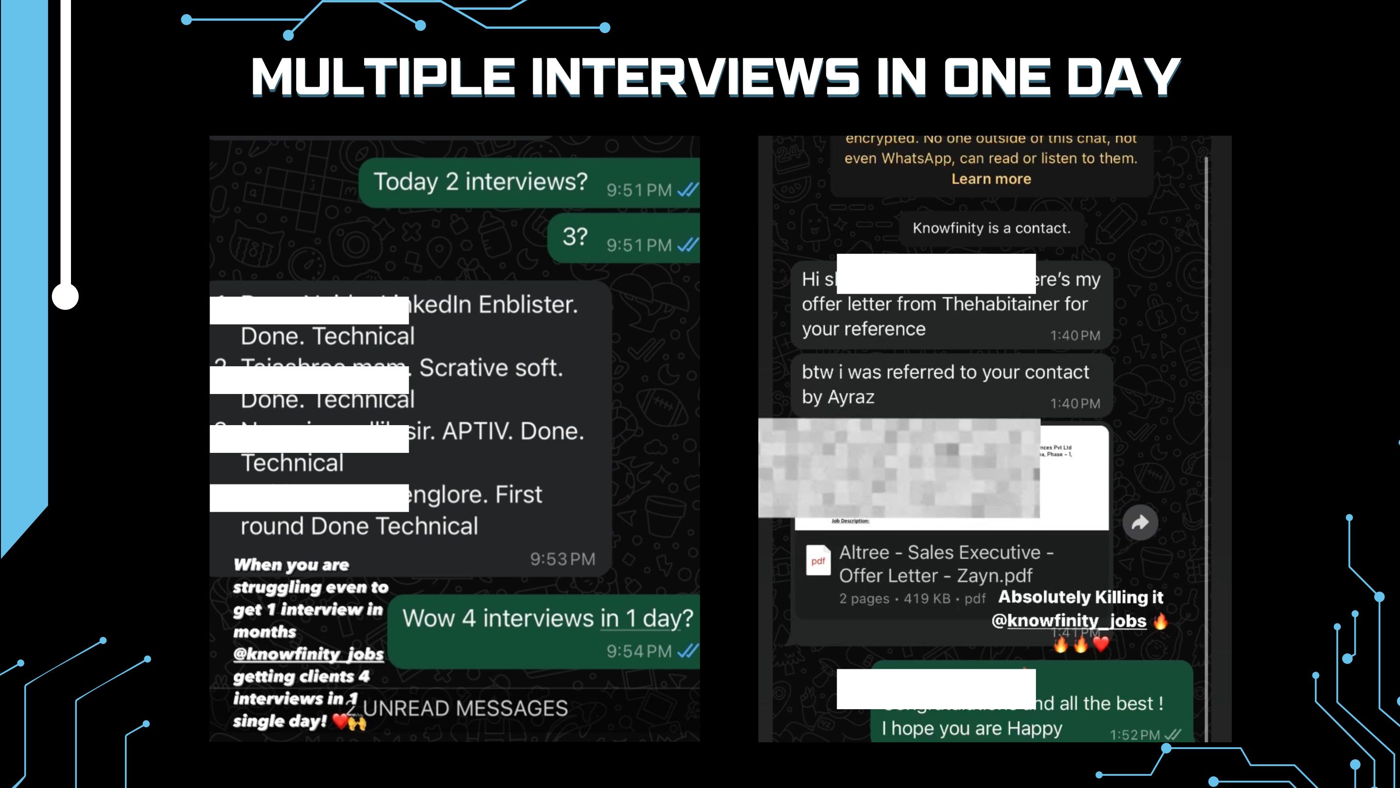 User testimonial
